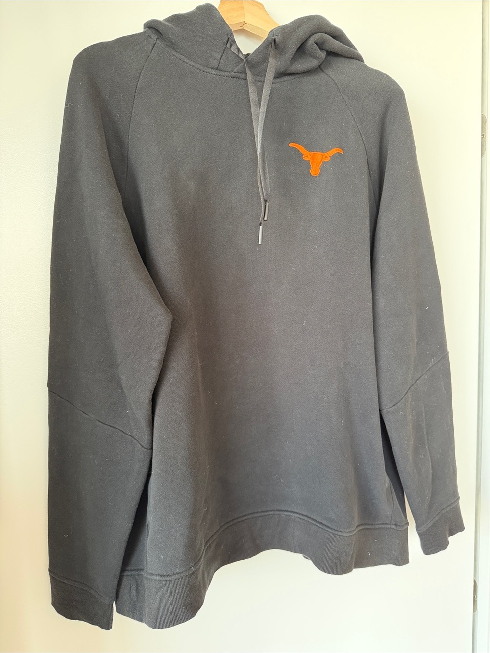 Lululemom Black Hoodie with Texas Orange Longhorn Logo